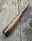 Long Scout Knife— Ambrosia Maple & Brass