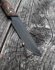 Ocelot Pocket EDC knife — Spalted Maple & Brass