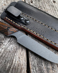Ocelot Pocket EDC knife — Coral G10 & Cerakote