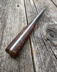 Survival Scout Knife — Ambrosia Maple & Brass