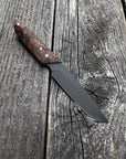 Ocelot Pocket EDC knife — Spalted Maple & Brass