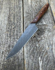 Western Kitchen Petty Knife — Ambrosia Maple Burl & Copper