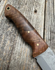 Valence Bushcrafter — Figured Walnut & Brass