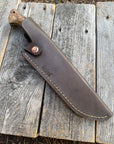 S-Ground Chef’s Knife 7”— Spalted Maple & Copper