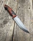 Valence Bushcrafter — Burl Micarta & Linen