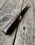 Western Paring Knife 3.75" — Terra-Cotta Burl Micarta & Linen