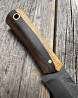 Custom Mountain Scout Knife — Zircote & Brass