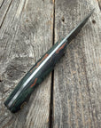Valence Bushcrafter — Burl Micarta & Linen
