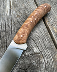 Mattei’s Boning/Fillet knife 6" — (Full Flex) Maple Burl & Copper