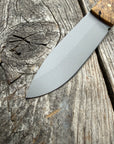 Mountain Scout Knife — Buckeye Burl & Brass
