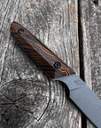 Ocelot Pocket EDC knife — Coral G10 & Cerakote