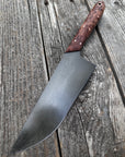 Western Chef’s Knife 7” — Redwood Burl & Copper