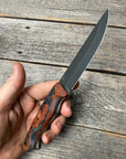 Valence Bushcrafter — Burl Micarta & Linen