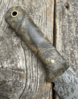 Mountain Scout Knife — Buckeye Burl & Brass