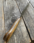 S-Ground Chef’s Knife 7”— Spalted Maple & Copper
