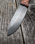 Mountain Scout Knife — Redwood Lace Burl & Copper