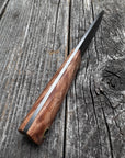 Mountain Scout Knife — Maple Burl & Brass
