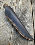 Long Scout Knife— Ambrosia Maple & Brass