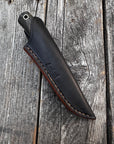 Mountain Scout Knife — Buckeye Burl & Brass
