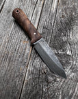 Mountain Scout Knife — Spalted Maple & Copper