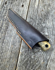 Survival Scout Knife — CPM M4 Spalted Buckeye & Linen