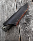 Mountain Scout Knife — Buckeye Burl & Brass
