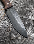 Mountain Scout Knife — Spalted Maple & Copper