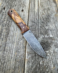 Mountain Scout Knife — Ambrosia Maple & Brass
