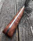 Western Chef’s Knife 7” — Redwood Burl & Copper