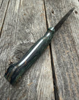 Valence Bushcrafter — Burl Micarta & Linen