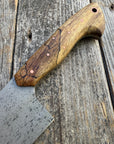 S-Ground Chef’s Knife 7”— Spalted Maple & Copper