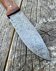 Mountain Scout Knife — Desert Ironwood & Brass