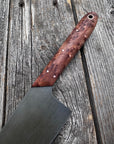 Western Chef’s Knife 7” — Redwood Burl & Copper