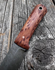 Mountain Scout Knife — Redwood Lace Burl & Copper