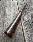 Survival Scout Knife — Ambrosia Maple & Brass