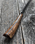 Mattei’s Boning/Fillet knife 6" — (Rigid) Spalted Maple & Brass