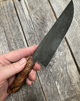 Western Mini-Chef's Knife — Spalted Maple & Copper