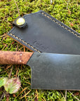 Western Chef’s Knife 8” — Redwood Burl & Copper