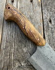 S-Ground Chef’s Knife 7”— Spalted Maple & Copper