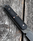 Coyote Wharncliffe — Micarta & Copper