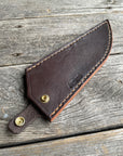 Western Chef’s Knife 7” — Redwood Burl & Copper