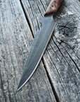 Quille Pocket EDC knife — Maple Burl & Linen