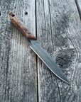 Quille Pocket EDC knife — Maple Burl & Linen