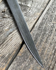 Western Heavy Fillet Knife 8" — Spalted Maple & Copper