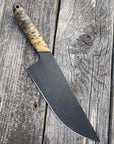 Western Chef’s Knife 7” — Buckeye Burl & Brass