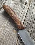 Western Heavy Fillet Knife 8" — Spalted Maple & Copper