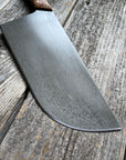 Western Cleaver 7” — Maple Burl & Brass