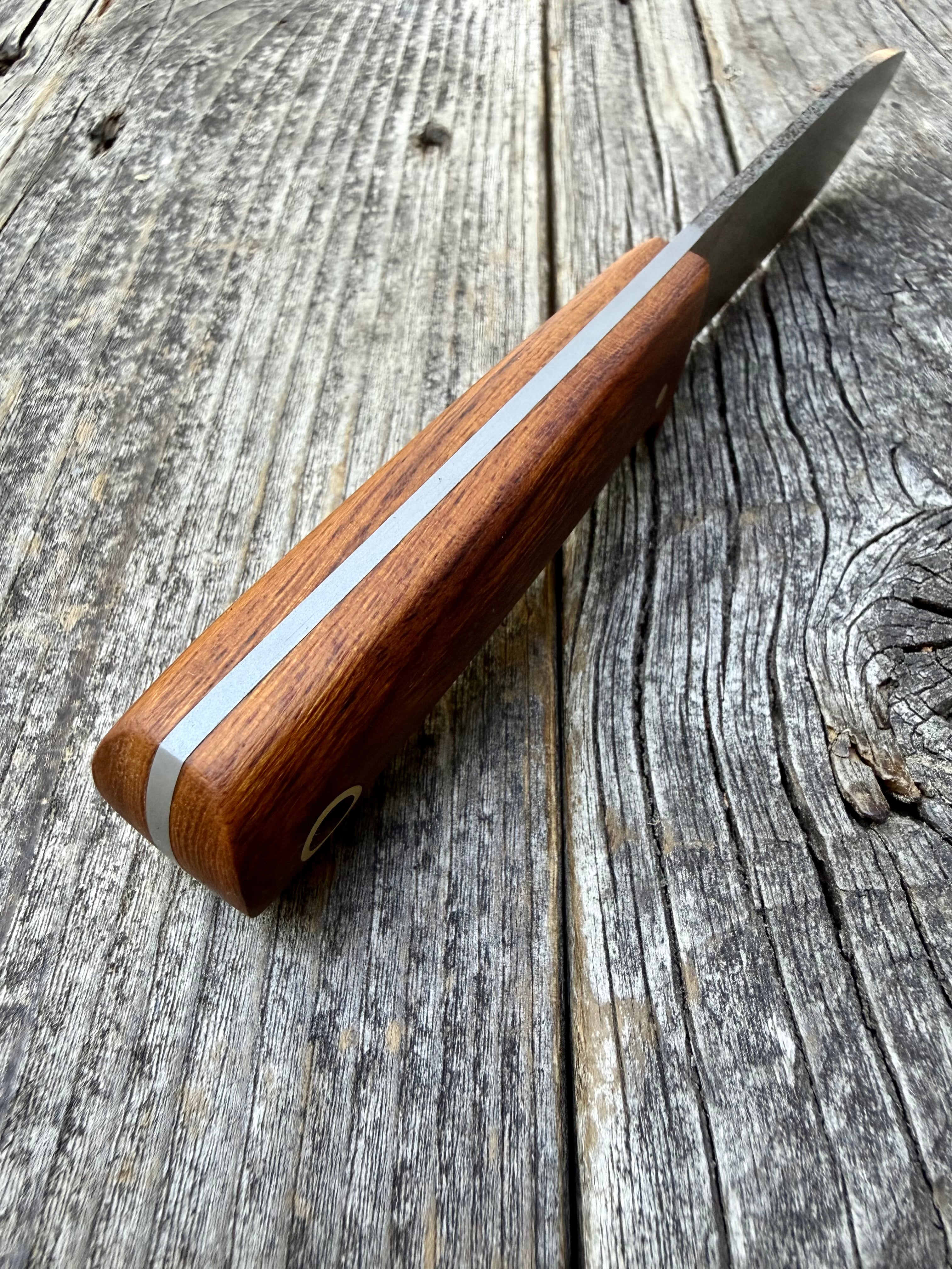 Mountain Scout Knife — Desert Ironwood  & Brass