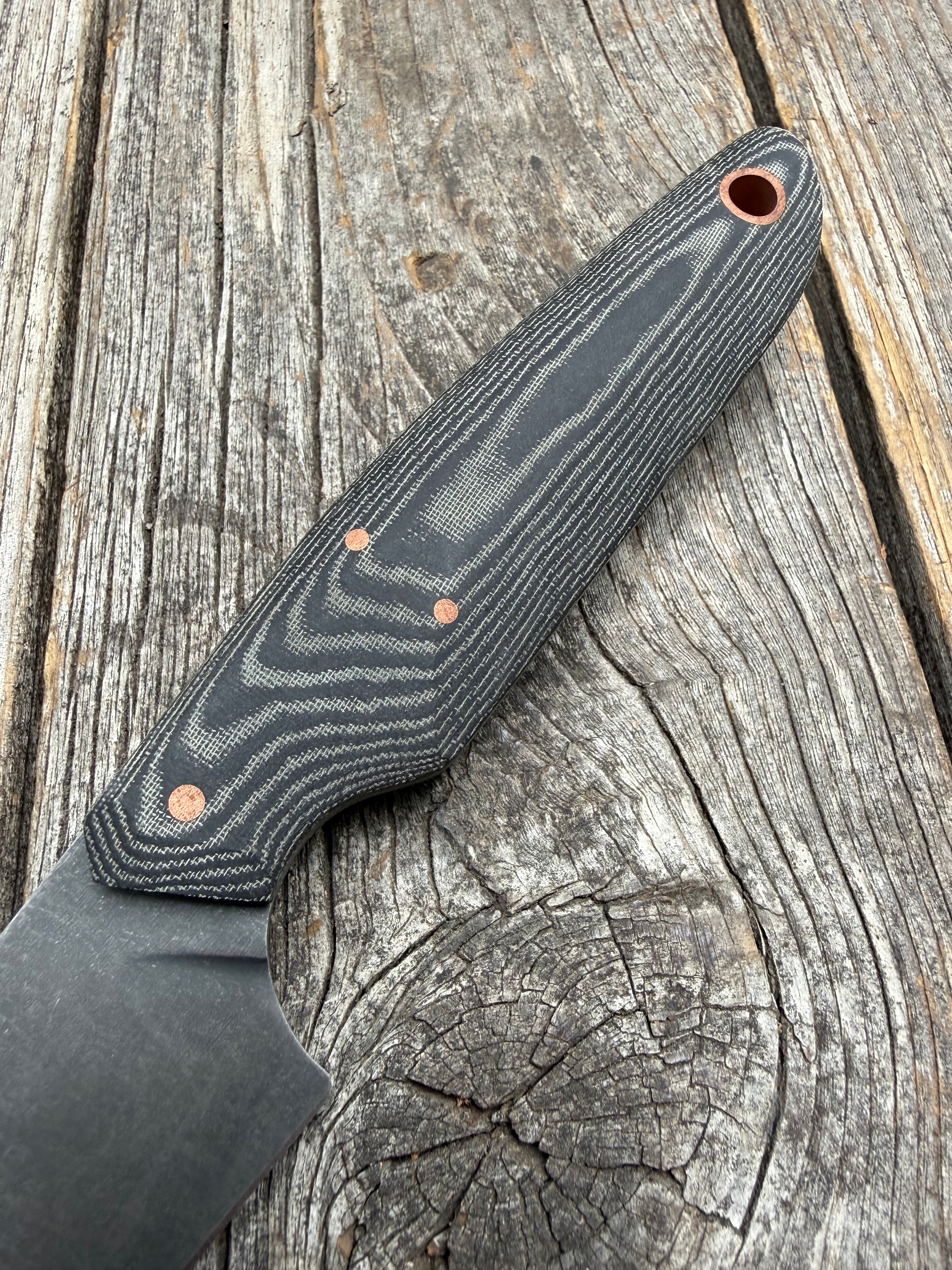 Prototype Fastback— Micarta & Copper