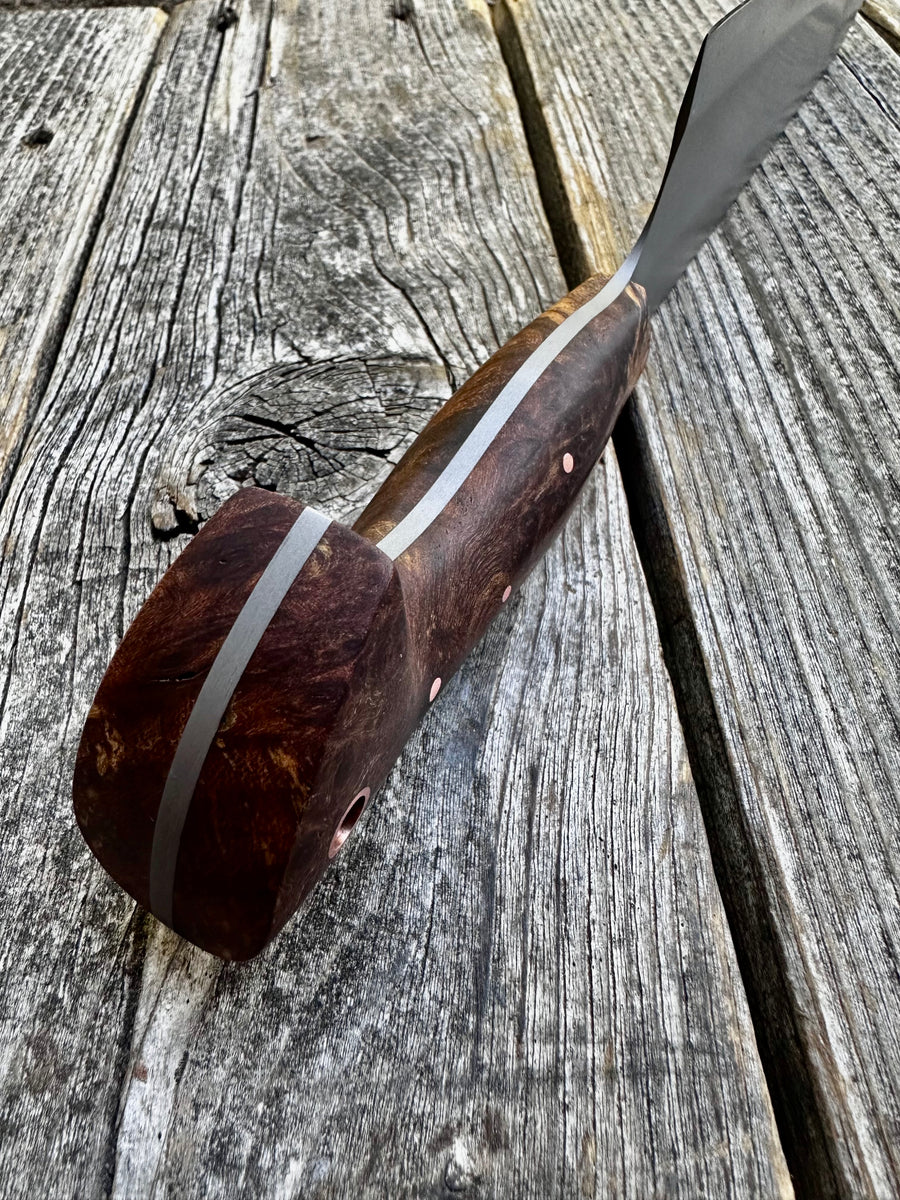 S-Ground Chef’s Knife— Ambrosia Maple & Copper